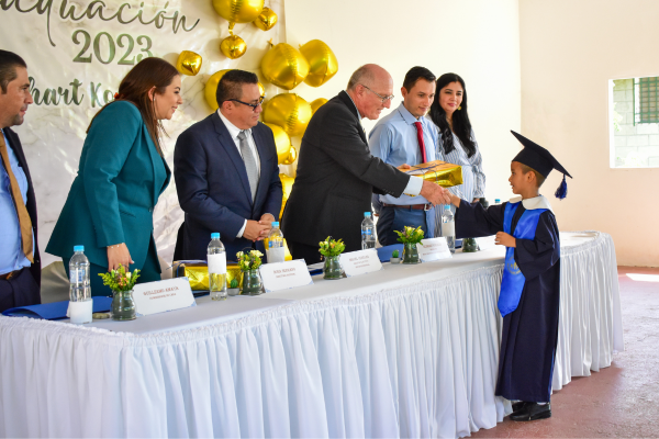 Graduaciones 2023 en centro escolar de NPH El Salvador