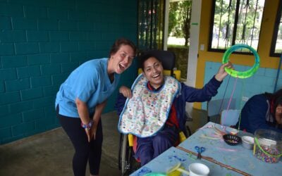 Every child has superpowers – Volunteer Christelle from Luxemburg