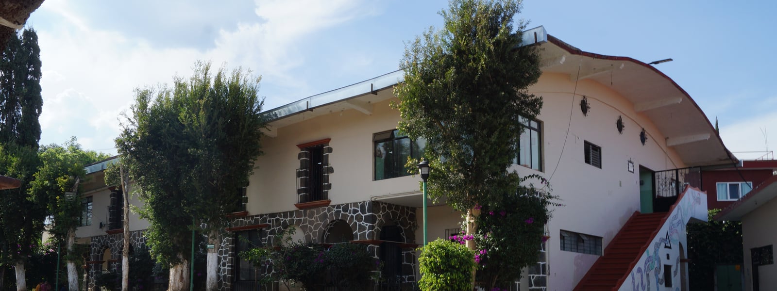 Una foto de la Casa Buen Señor, donde reside Julio César.