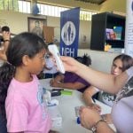 Chile in the medical brigade in Talanga